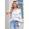 Zeagoo Womens Tunic Tops to Wear with Leggings Long Sleeve Crew Neck Thumb Hole Shirts Loose Tshirts Fall Clothes(Bf290)