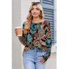 Zeagoo Womens Tunic Tops to Wear with Leggings Long Sleeve Crew Neck Thumb Hole Shirts Loose Tshirts Fall Clothes(Mz848)