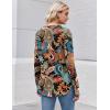 Zeagoo Womens Tunic Tops to Wear with Leggings Long Sleeve Crew Neck Thumb Hole Shirts Loose Tshirts Fall Clothes(Mz848)