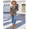 Zeagoo Womens Tunic Tops to Wear with Leggings Long Sleeve Crew Neck Thumb Hole Shirts Loose Tshirts Fall Clothes(Mz848)
