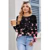 Zeagoo Womens Tunic Tops to Wear with Leggings Long Sleeve Crew Neck Thumb Hole Shirts Loose Tshirts Fall Clothes(Sf31)