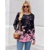 Zeagoo Womens Tunic Tops to Wear with Leggings Long Sleeve Crew Neck Thumb Hole Shirts Loose Tshirts Fall Clothes(Sf31)