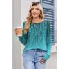 Zeagoo Womens Tunic Tops to Wear with Leggings Long Sleeve Crew Neck Thumb Hole Shirts Loose Tshirts Fall Clothes(Xh363)