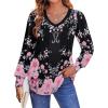 Black Pink Floral