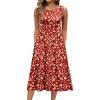 01-red Floral