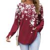 Zeagoo Womens Tunic Tops to Wear with Leggings Long Sleeve Crew Neck Thumb Hole Shirts Loose Tshirts Fall Clothes(Sf186)