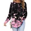 Zeagoo Womens Tunic Tops to Wear with Leggings Long Sleeve Crew Neck Thumb Hole Shirts Loose Tshirts Fall Clothes(Sf31)