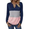 A-navy Blue/Gray/Pink