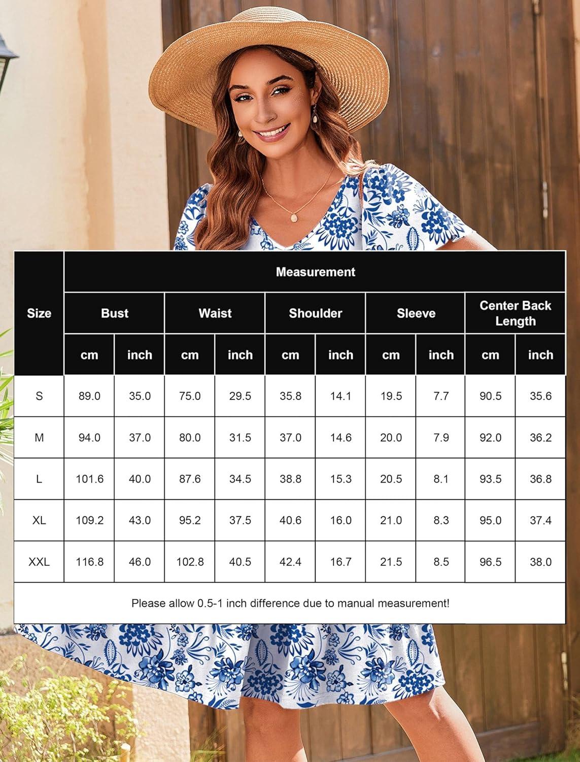 imageZeagoo Summer Tiered Mini Dress with Pockets Ruffle Sleeve VNeck Casual Dress A Line Boho Flowy Sundress 2025 VacationHp30
