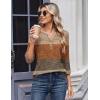 Zeagoo 3/4 Length Sleeve Womens Tops Casual Dressy Summer Blouses Buisness Work Spring Tee Shirts(Geometric 398)