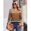 Zeagoo 3/4 Length Sleeve Womens Tops Casual Dressy Summer Blouses Buisness Work Spring Tee Shirts(Geometric 398)