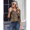 Zeagoo 3/4 Length Sleeve Womens Tops Casual Dressy Summer Blouses Buisness Work Spring Tee Shirts(Multicolor 721)
