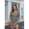 Zeagoo Crochet Tops for Women Off The Shoulder Sweaters Summer Long Sleeve Hollow Out Knit Beach Clothes S-XXL(Gray)