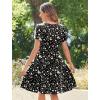 Zeagoo Summer Tiered Mini Dress with Pockets Ruffle Sleeve V-Neck Casual Dress A Line Boho Flowy Sundress 2025 Vacation(A03-xh441)