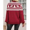 Zeagoo Sweaters for Women Fall Fashion 2025 Trendy Long Sleeve Turtleneck Pullover Lantern Knit Sweater Tops(Sd17)