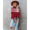 Zeagoo Sweaters for Women Fall Fashion 2025 Trendy Long Sleeve Turtleneck Pullover Lantern Knit Sweater Tops(Sd17)