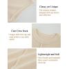 Zeagoo Women’s Cap Sleeve Sweater Vest Crew Neck Sleeveless Casual Knit Tops 2024 Summer Clothes S-XXL(Cream)