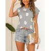 Zeagoo Women’s Cap Sleeve Sweater Vest Crew Neck Sleeveless Casual Knit Tops 2024 Summer Clothes S-XXL(Grey Daisy)