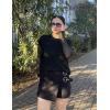Zeagoo Women’s Cap Sleeve Sweaters Vest Crew Neck Knit Sweater Tops 2025 Casual Summer Sleeveless T Shirt(Black)