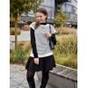 Zeagoo Women’s Cap Sleeve Sweaters Vest Crew Neck Knit Sweater Tops 2025 Casual Summer Sleeveless T Shirt(Stripe Black)