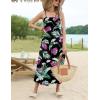 Zeagoo Women’s Summer Casual Boho Sundress Spaghetti Strap Square Neck Flowy Midi Dresses A Line Beach Dress with Pockets(A04-hp30)