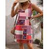 Zeagoo Womens Summer Dress 2026 Loose V Neck Sleeveless Sundresses Swimsuit Coverup with Pockets Floral Tank Dresses(Bohemian-printed-2)