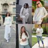 Zeagoo Womens Sweaters Cute Long Sleeve Off The Shoulder Pullover Tops Hollow Out Crochet Dressy Casual Outfits(A-white)