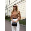 Zeagoo Womens Sweaters Fall 2026 Dressy Casual Long Sleeve Shirts Ribbed Knit Winter Outfits Puff Pullover Jumper Tops(A Khaki)