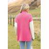 Zeagoo Womens Turtleneck Sweater Fall Fashion 2025 Long Sleeve Chunky Knitted Pullover Color Block Trendy Jumper Top(Purple)
