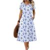 Blue Floral 01