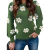 B Floral Green