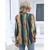 Zeagoo 3/4 Length Sleeve Womens Tops 2026 V Neck T Shirts Dressy Casual Fall Blouses Floral Summer Business Work Basic Tees(Multicolor)