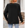 Zeagoo Christmas Long Sleeve Shirts for Women Winter 2025 Ladies Tops and Blouses Casual Fashion Clothing(A01-black)