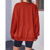 Zeagoo Christmas Sweatshirt for Women Crewneck Christmas Tree Long Sleeve Shirt Xmas Holiday Party Pullover Sweater Tops(02red-christmas Tree)