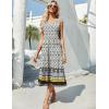 Zeagoo Dresses for Women 2026 Casual Summer Midi Sleeveless Dress A Line Crewneck Beach Vacation Tank Sundresses with Pockets(Bohemian-pa26)