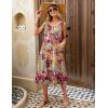Zeagoo Dresses for Women 2026 Casual Summer Midi Sleeveless Dress A Line Crewneck Beach Vacation Tank Sundresses with Pockets(Green Leaf-zw392)