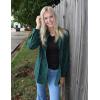 Zeagoo Long Sleeve Plaid Shirt for Women Button Down Shirts Buffalo Shackets Business Casual Blouses(Green 490)