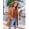 Zeagoo Long Sleeve Shirts for Women V Neck Casual Sweaters Basic Knit 2025 Fall Fashion Pullover Tops(Caramel)