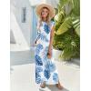 Zeagoo Summer Dresses for Women 2026 Black Long Maxi Sundresses Loose Split Wrinkle-Free Beach Travel Vacation Clothes(Hp66)