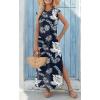 Zeagoo Summer Dresses for Women 2026 Black Long Maxi Sundresses Loose Split Wrinkle-Free Beach Travel Vacation Clothes(Sp38)