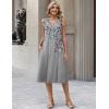 Zeagoo Summer Dresses for Women 2026 Sleeveless V Neck Casual Midi Tank Dress Beach Vacation Sundresses with Pockets(Hf42)