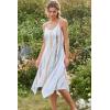 Zeagoo Women Summer Midi Dresses 2026 Hawaiian Bohemian Beach Cover Up Sundress Spaghetti Strap Casual Dress with Pockets(Tie Dye)