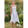 Zeagoo Women Summer Midi Dresses 2026 Hawaiian Bohemian Beach Cover Up Sundress Spaghetti Strap Casual Dress with Pockets(Tie Dye)