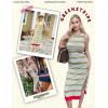 Zeagoo Womens Bodycon Midi Dresses Summer Casual Sleeveless Dress Women Knit Side Slit Striped 2025 Long Tank Dress(Green-white)