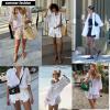 Zeagoo Womens Button Down Shirts Long Sleeve Cotton Gauze Tops Casual Collared Blouses Loose Fit