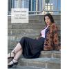Zeagoo Women’s Cozy Fleece Jacket Western Aztec Print Snap Button Down Coat with Pockets Casual Warm Outwear 2026(Brown)