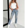 Zeagoo Womens Double Lined Crew Neck Tank Tops Cute Summer Sleeveless Workout Tops Basic Going Out Clothes 2026(1-white)