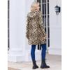 Zeagoo Women’s Fall Jacket 2025 Zip Up Hoodies Long Sleeve Long Tunic Sweatshirts Oversized Fleece Casual Coat with Pocket(A_fleece Fabric_leopard)