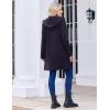 Zeagoo Women’s Fall Jacket 2025 Zip Up Hoodies Long Sleeve Long Tunic Sweatshirts Oversized Fleece Casual Coat with Pocket(A_fleece Fabric_navy Blue)