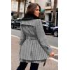 Zeagoo Women’s Fashion Faux Fur Lapel Double-Breasted Thick Wool Trench Coat Winter Warm Jacket S-2XL(New_jh275)
